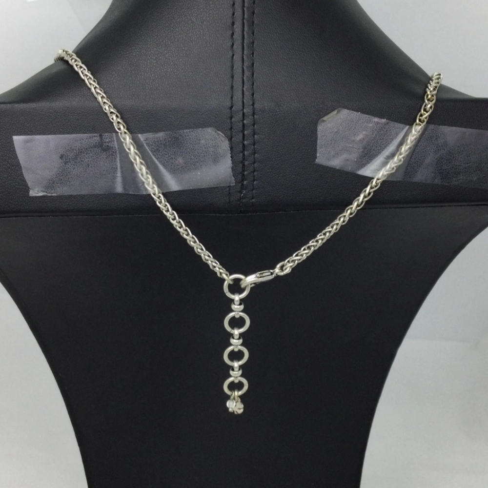 Lucky Brand Aqua and Silver Statement Necklace - Picture 5 of 10